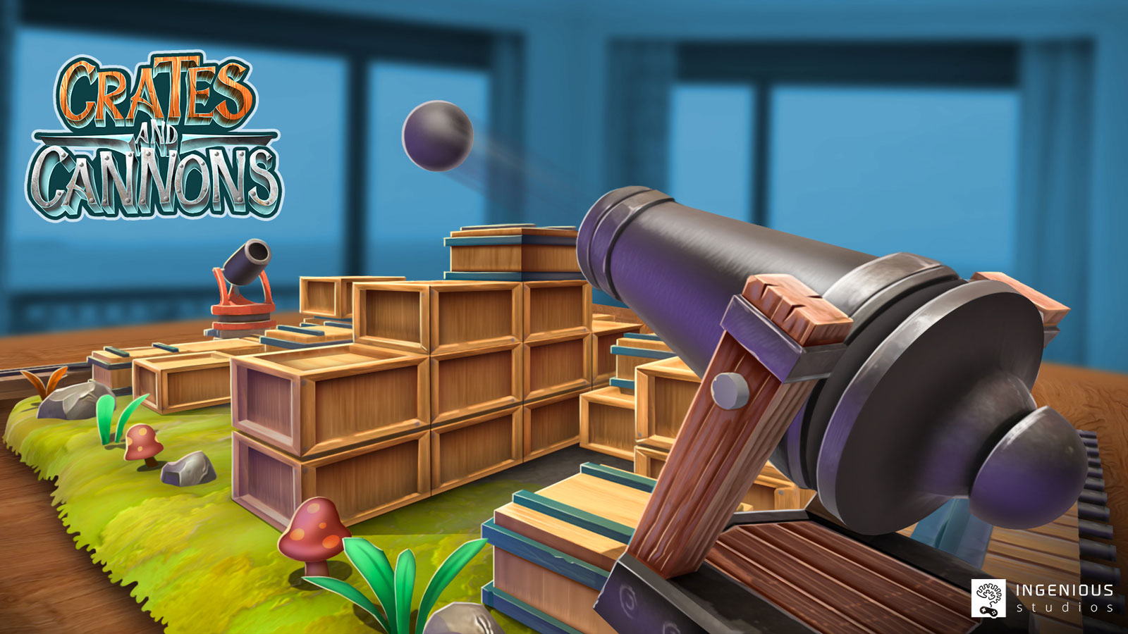 Crates and cannons Game