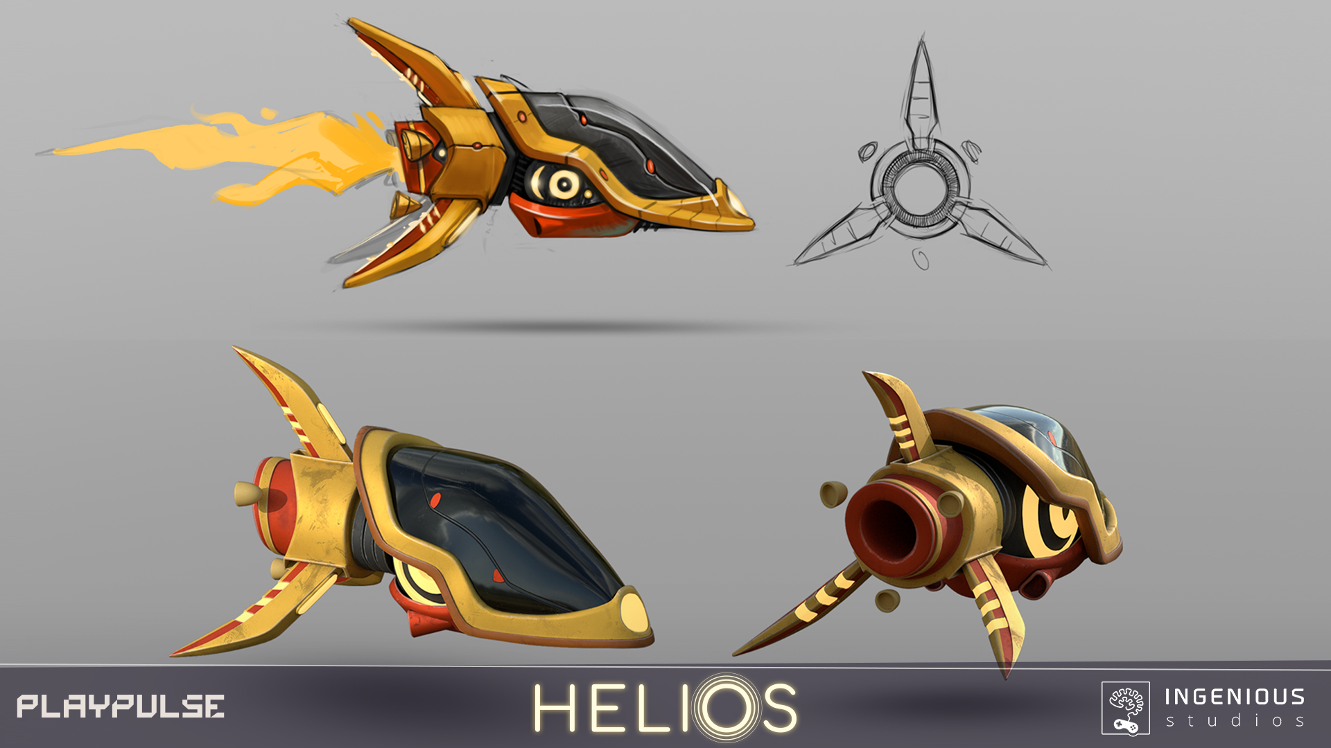 Helios Game Art