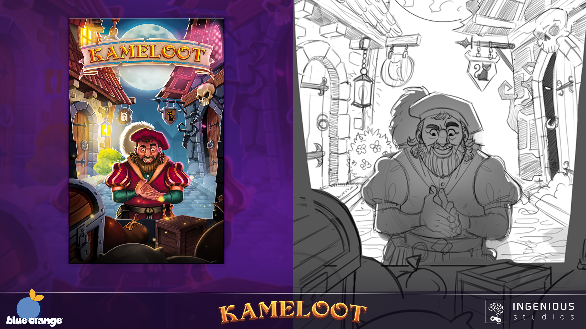 Kameloot Board Game Art